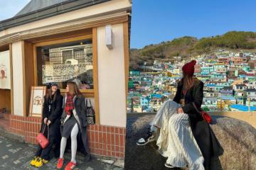 Yến Trang - Yến Nhi du lịch Hàn Quốc, 'vui chơi mệt nghỉ' từ Busan đến Seoul 