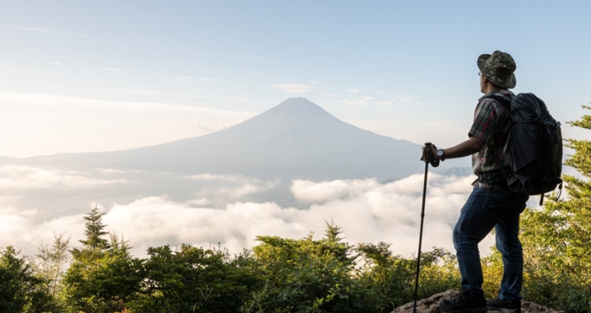 Trekking với những ngọn núi cao tại Shiga