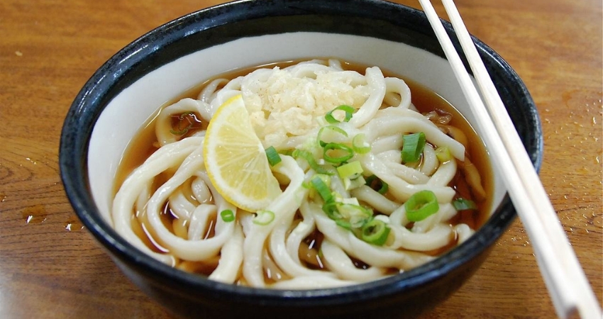 Mì Sanuki Udon khô trứ danh Kagawa