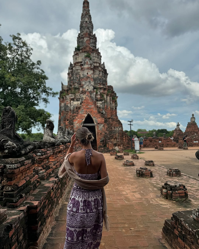 Chiêm ngưỡng vẻ đẹp cố kính tại cố đô Ayutthaya Thái Lan