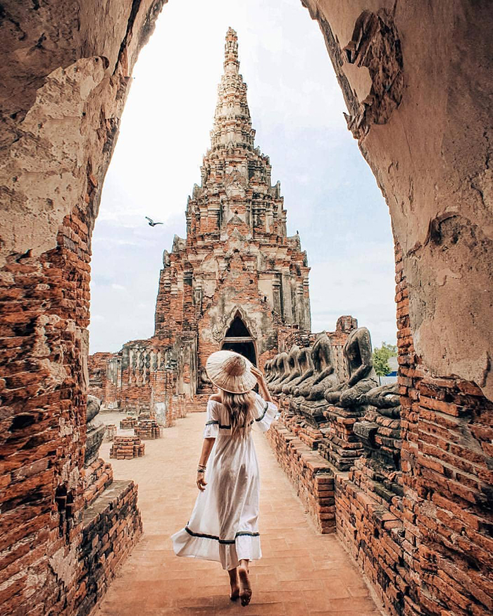 Thời điểm lý tưởng du lịch cố đô Ayutthaya Thái Lan