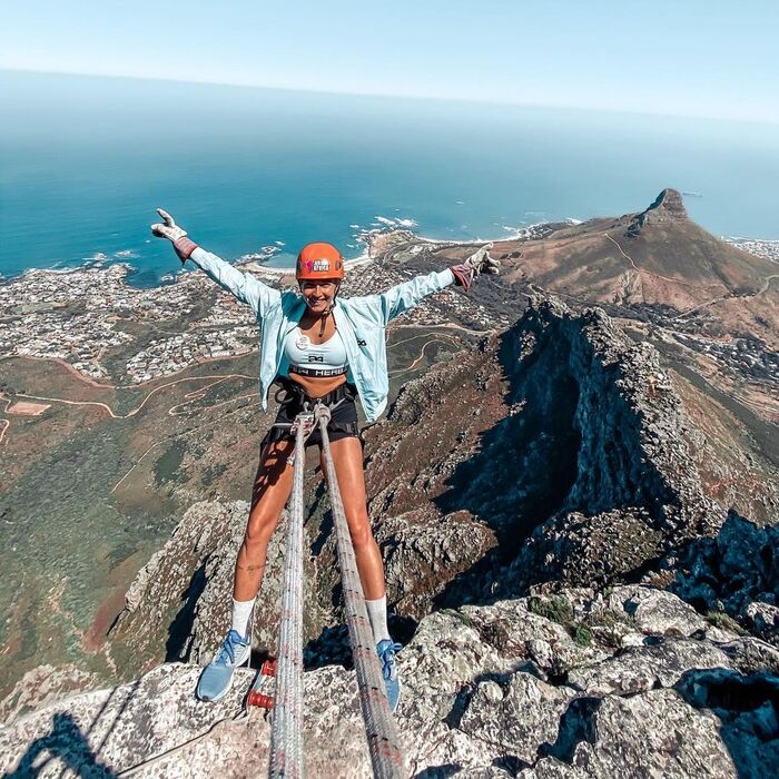 Tham gia các môn thể thao mạo hiểm tại Table Mountain Nam Phi