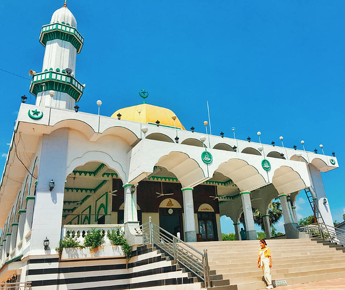 Chiêm ngưỡng vẻ đẹp kiến trúc của thánh Đường Masjid Al-Ehsan An Giang