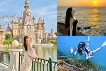 Du lịch miền Nam tháng 3: Ngắm hoa, lặn biển ‘vui hết nấc’