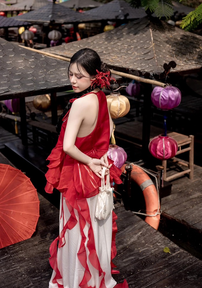 Vẻ đẹp truyền thống của phố cổ Hoa Lư Địa điểm chụp ảnh Tết ở Ninh Bình