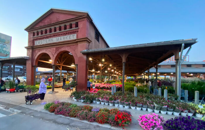 Các khu chợ nổi tiếng ở Mỹ - Chợ Eastern Market – Detroit