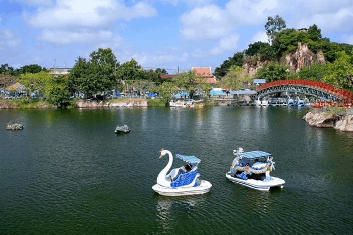 Các điểm tham quan ở khu du lịch núi Sập An Giang - Hồ Ông Thoại