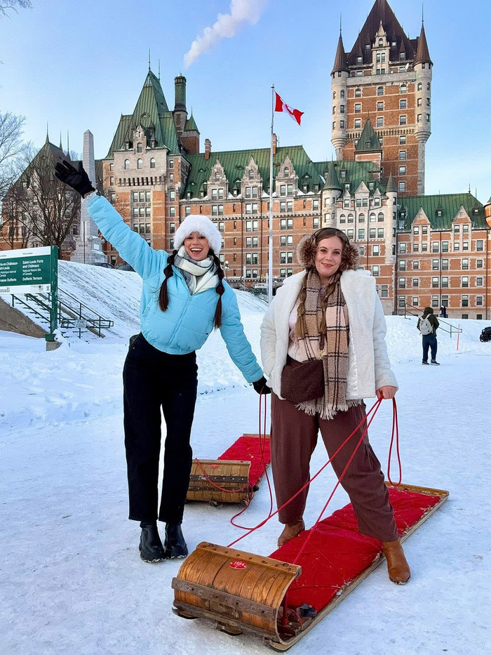 Kinh nghiệm du lịch Quebec Canada – Nhiều du khách du lịch vào mùa đông