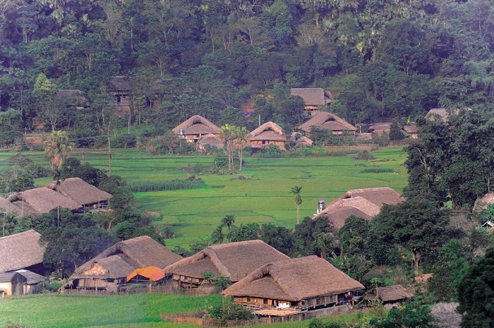 Thôn Tha Hà Giang mang vẻ đẹp bình yên, hiền hòa 