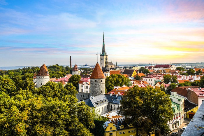Lang nguoi o thanh pho co Tallinn Estonia