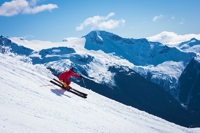  Địa điểm trượt tuyết ở Whistler, Canada.