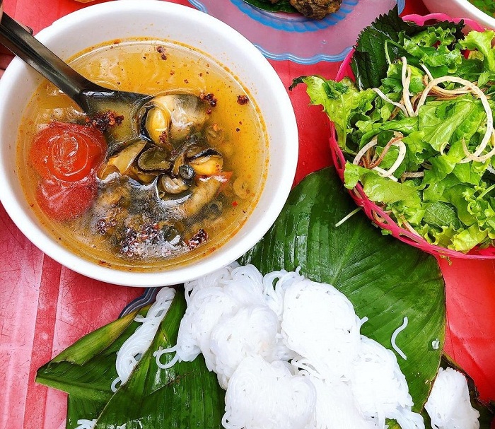 bún ốc nguội Hà Nội