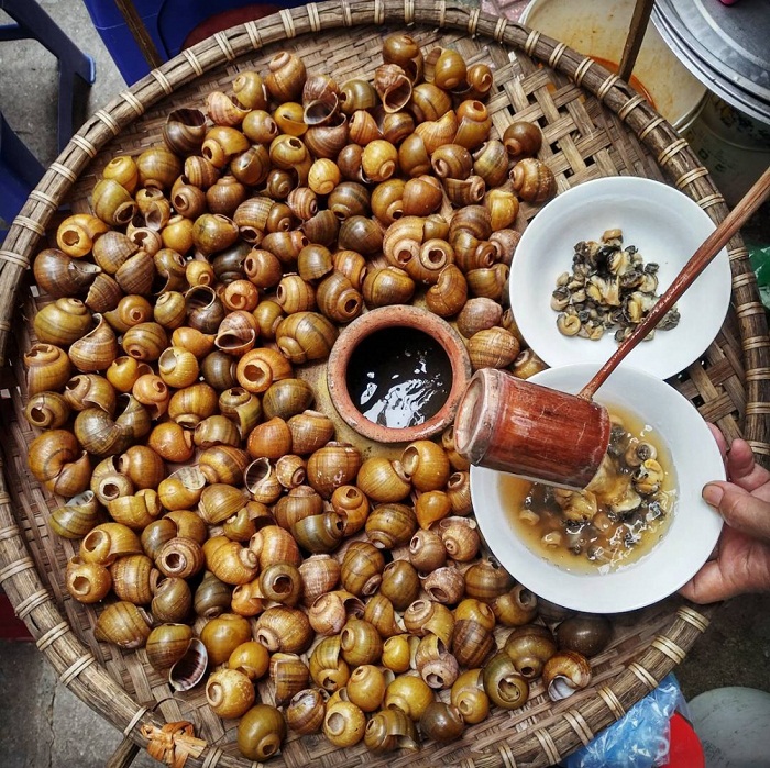 bún ốc nguội Hà Nội