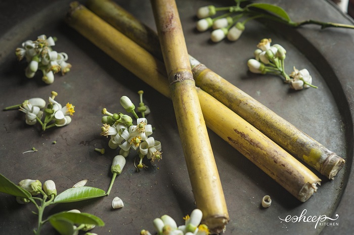 món ăn từ hoa bưởi