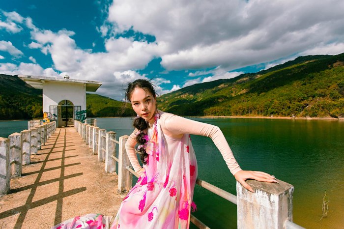 Hoa hậu Hương Ly du lịch Gia Lai