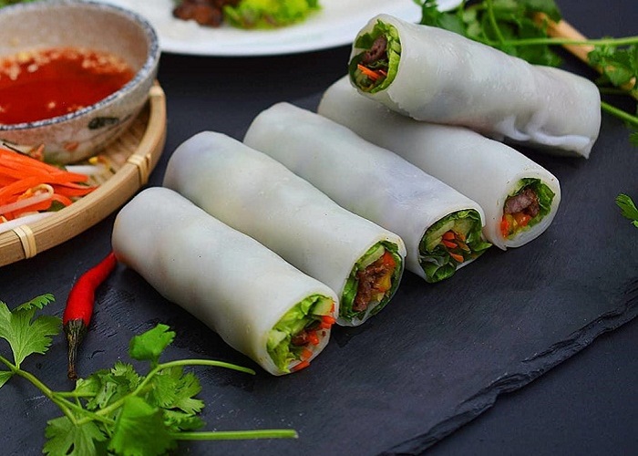 Các món phở Việt Nam - phở cuốn