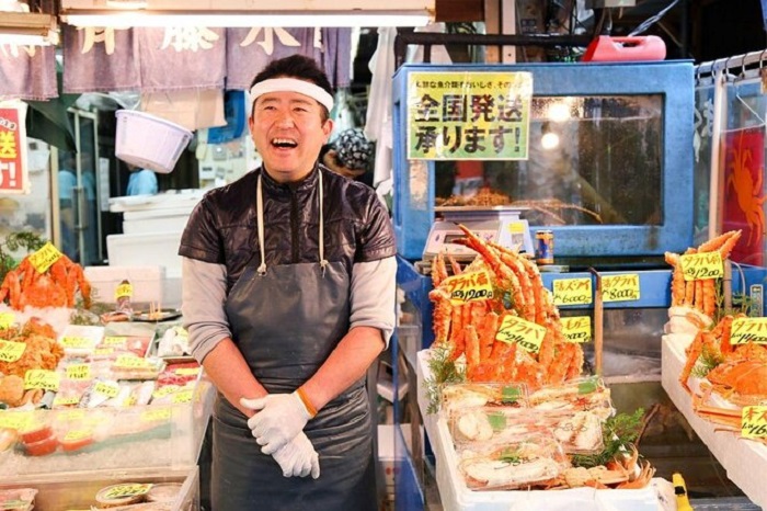 chợ cá Tsukiji Nhật Bản