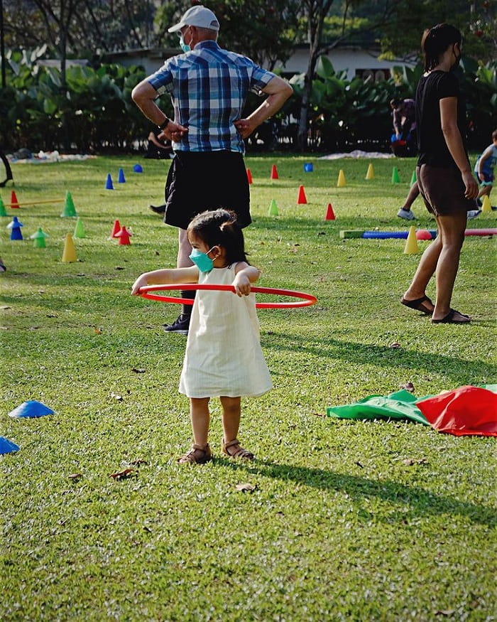 Công viên Fort Canning - tham quan