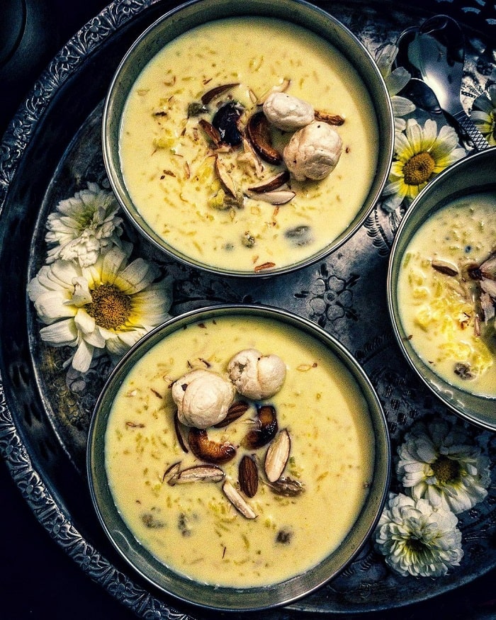 món tráng miệng Ấn Độ - Kheer
