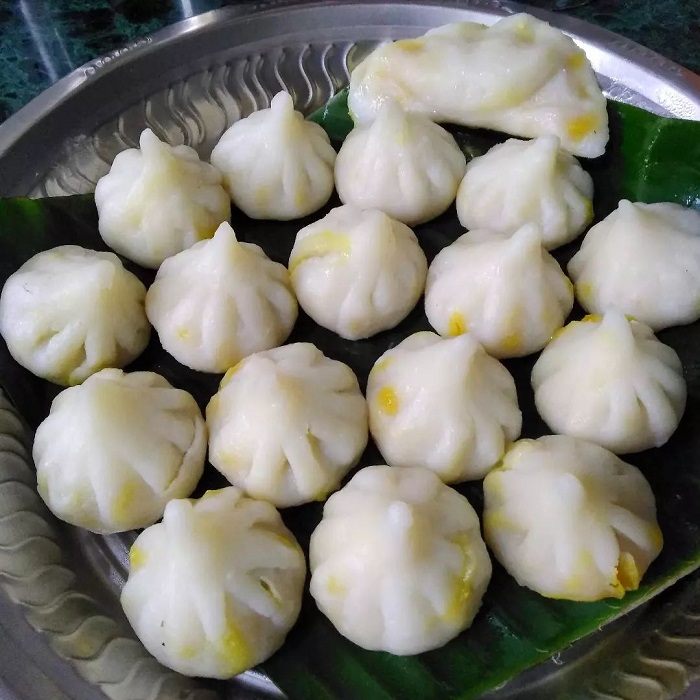 món tráng miệng Ấn Độ - Modak