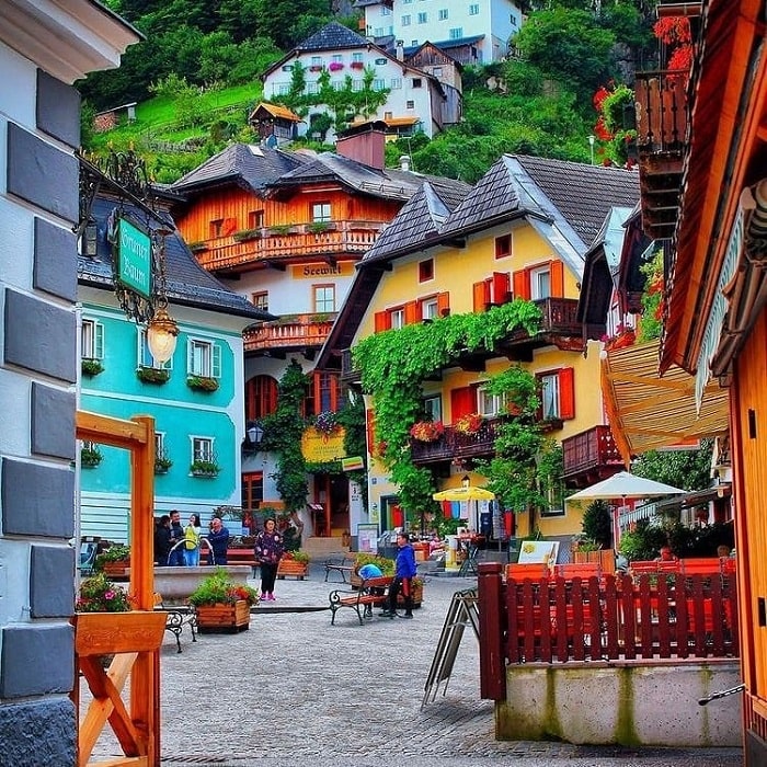 thị trấn nổi tiếng trên thế giới - Hallstatt