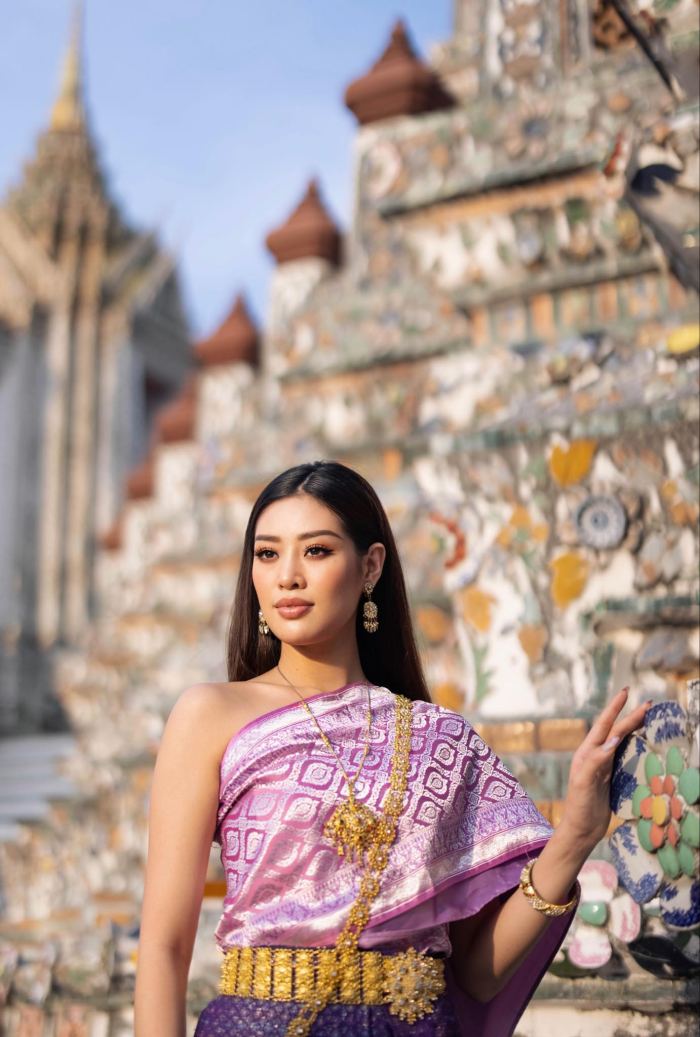 Hoa hậu Khánh Vân du lịch Thái Lan