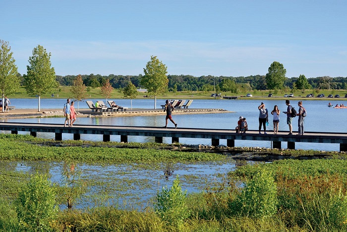 khám phá công viên Shelby Farms