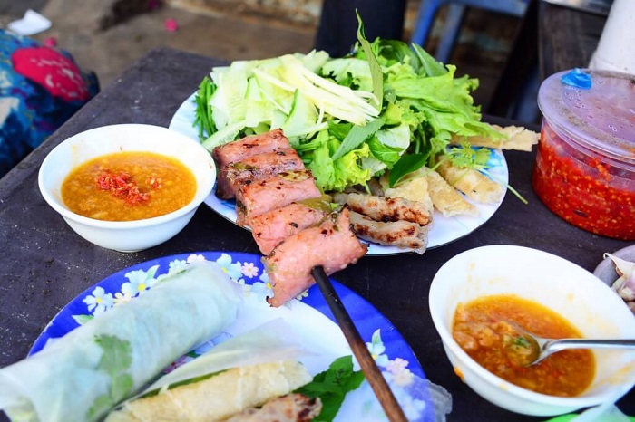 quán nem nướng ngon ở Nha Trang