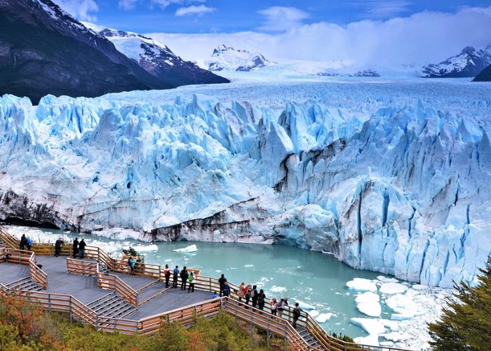 Du lịch Argentina - Sông băng Perito Moreno là một trong những kỳ quan của thế giới