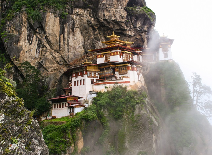 Đã du lịch Bhutan, nhất định du khách phải ghé thăm tu viện Taktshang một lần. 