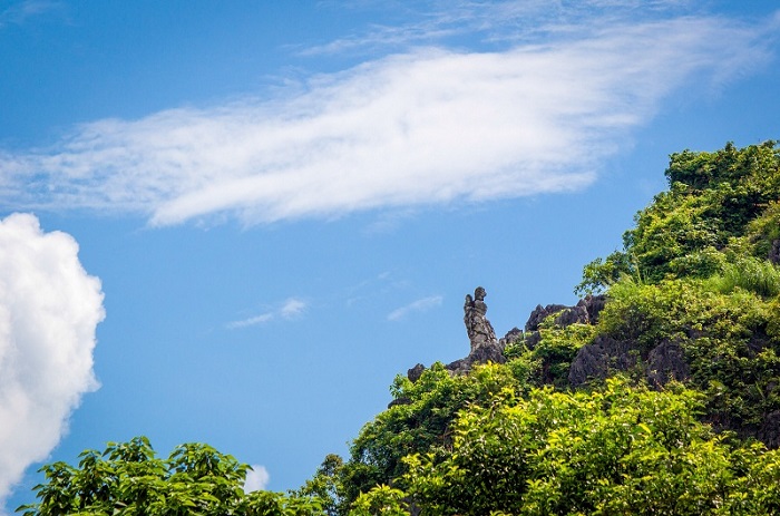 Hình ảnh “Nàng Tô Thị” trong truyền thuyết dân gian gắn liền với ngọn núi khi du xuân Lạng Sơn
