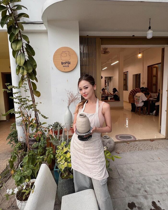 quán cafe workshop ở Sài Gòn về làm gốm