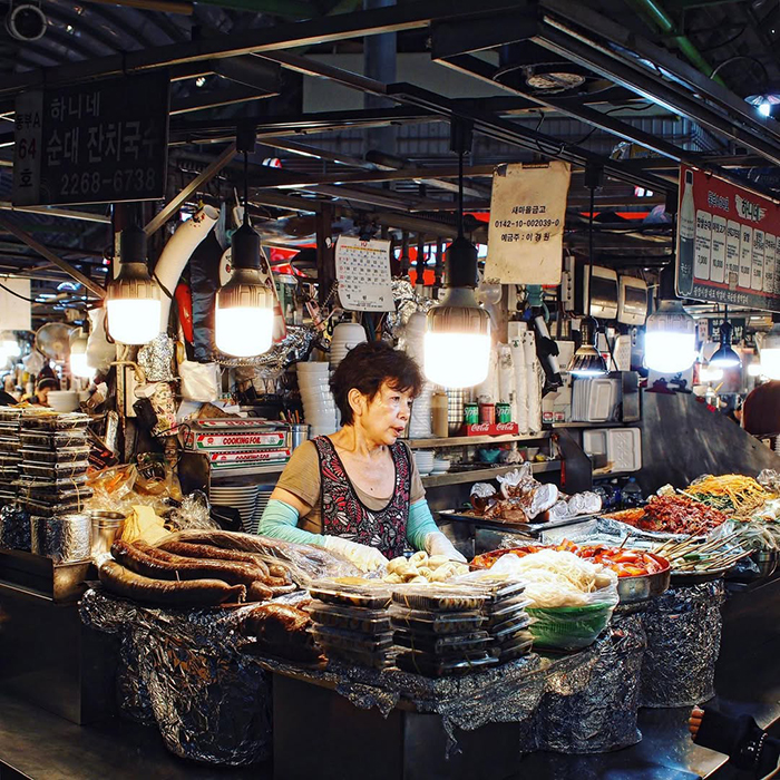 Thời điểm lý tưởng du lịch chợ Gwangjang Hàn Quốc