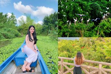 Ghé thăm ‘lá phổi xanh’ của vùng đồng bằng sông Cửu Long - Khu bảo tồn du lịch Lung Ngọc Hoàng Hậu Giang