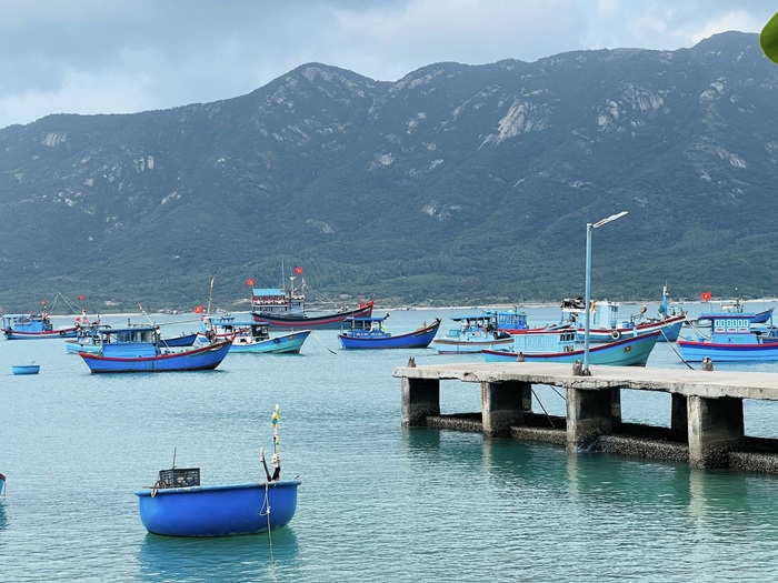 Màu xanh của Ninh Vân hiện lên đầy sống động qua lăng kính của cô giáo. 