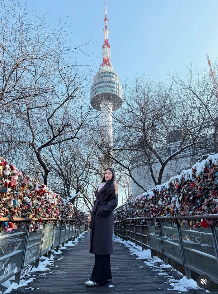 Tháp Namsan được xem như biểu tượng của du lịch Hàn Quốc với tour du lịch hàn quốc từ hà nội giá tốt nhất