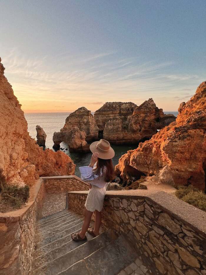 di chuyển đến bãi biển Algarve Bồ Đào Nha dễ dàng
