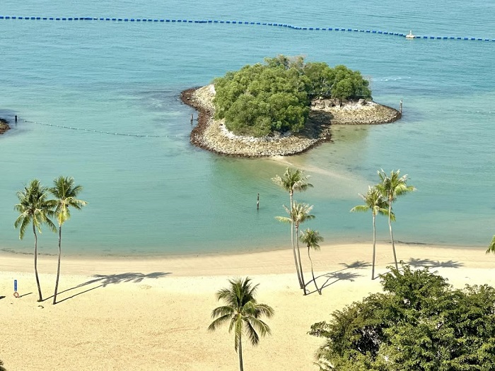 Bãi biển Siloso Singapore cảnh đẹp quyến rũ