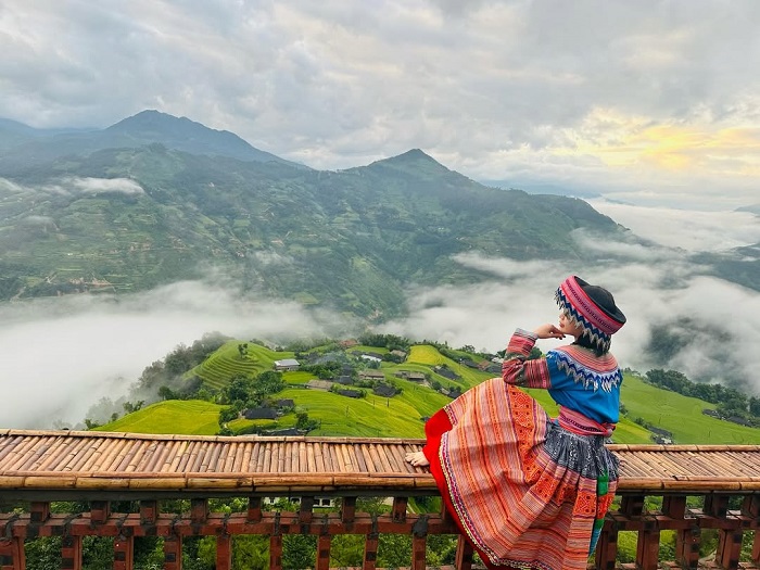 Bản Phùng Hà Giang góc nào lên hình cũng đẹp