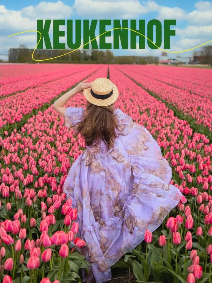 Các cánh đồng hoa tulip đẹp nhất ở Hà Lan - Keukenhof