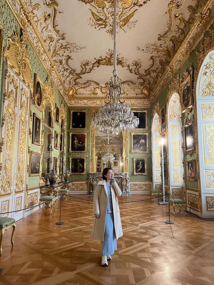 Cung điện Residenz Đức sở hữu rất nhiều căn phòng tuyệt đẹp