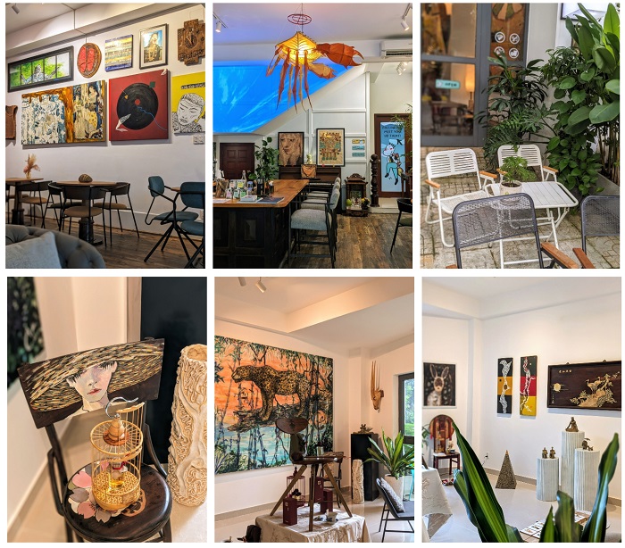 Không gian đậm chất nghệ thuật của địa điểm workshop vẽ tranh ở TPHCM