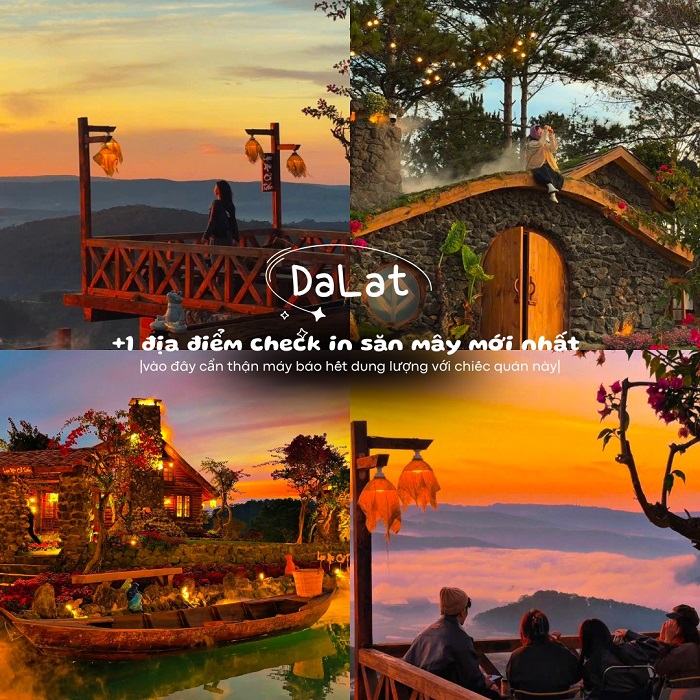 Như thiên đường tại Lạc Hư Cổ Trấn điểm check in mới ở Đà Lạt