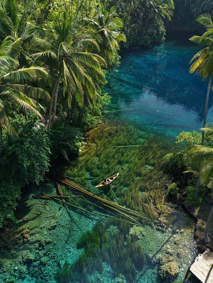 Hồ Paisupok Indonesia mang đến vẻ đẹp vô cùng ấn tượng