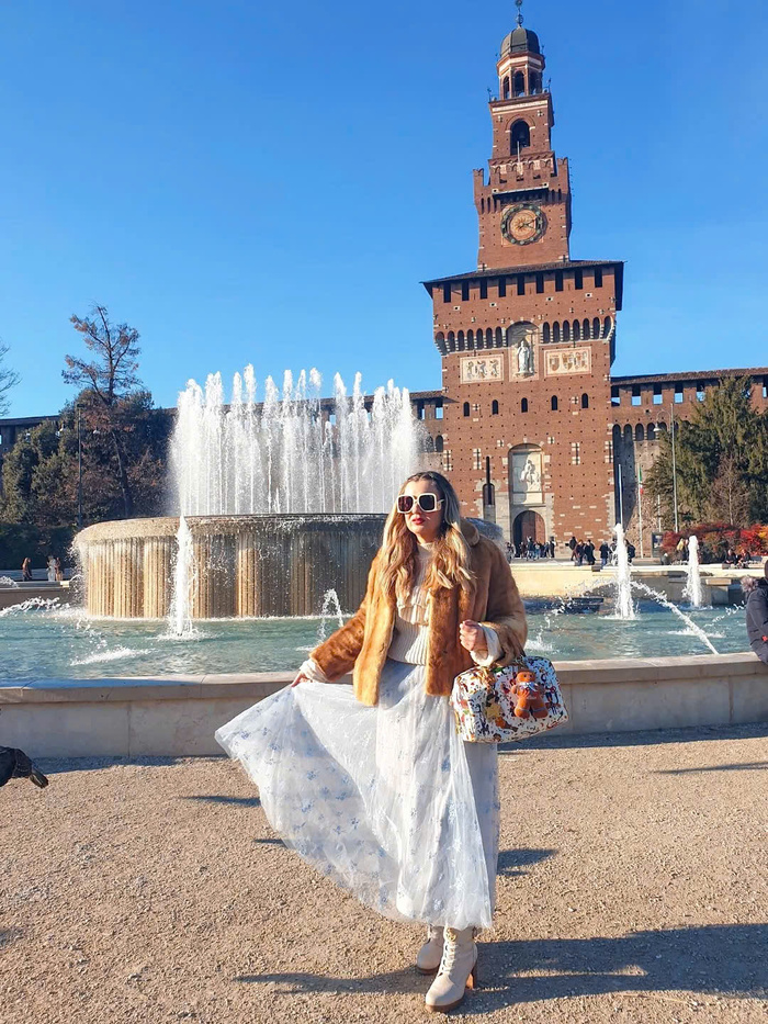 Chiêm ngưỡng kiến trúc Lâu đài Sforza Italy 