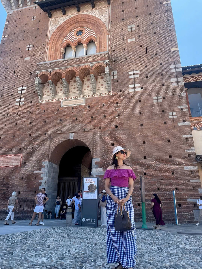 lâu đài Sforza Italy là biểu tượng lịch sử của nước Ý