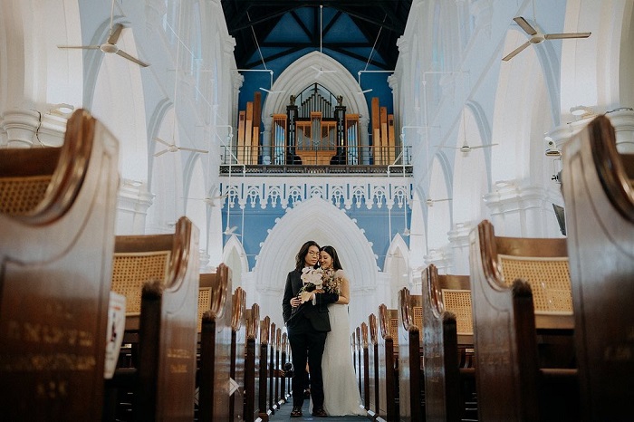 Nhà thờ Saint Andrew Singapore với vẻ đẹp linh thiêng