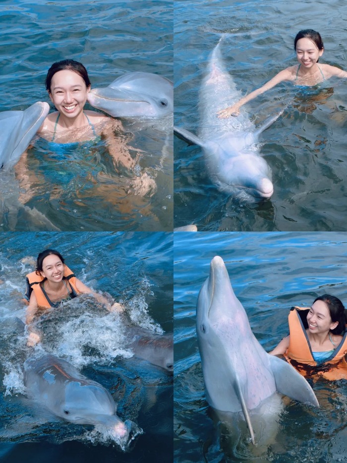 Thị trấn biển Varadero Cuba nổi tiếng với hoạt động bơi cùng cá heo