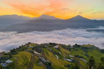 Lên bản Phùng Hà Giang, ngắm ruộng bậc thang bạt ngàn