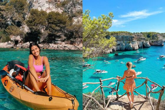 Bãi biển Cala Macarella Tây Ban Nha: Viên ngọc xanh xinh đẹp của Menorca